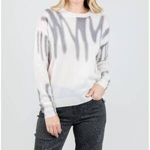 NEW LISA TODD freeform sweater in winter white